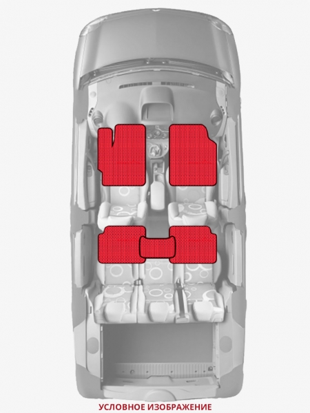 ЭВА коврики «Queen Lux» стандарт для Audi A4 Allroad (B9)